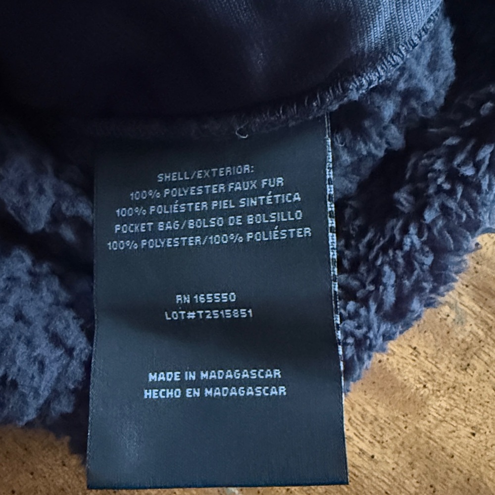 32 Degrees Women’s Button-Up Black Fleece Jacket with pockets, XS NWT Cozy - Picture 3 of 6